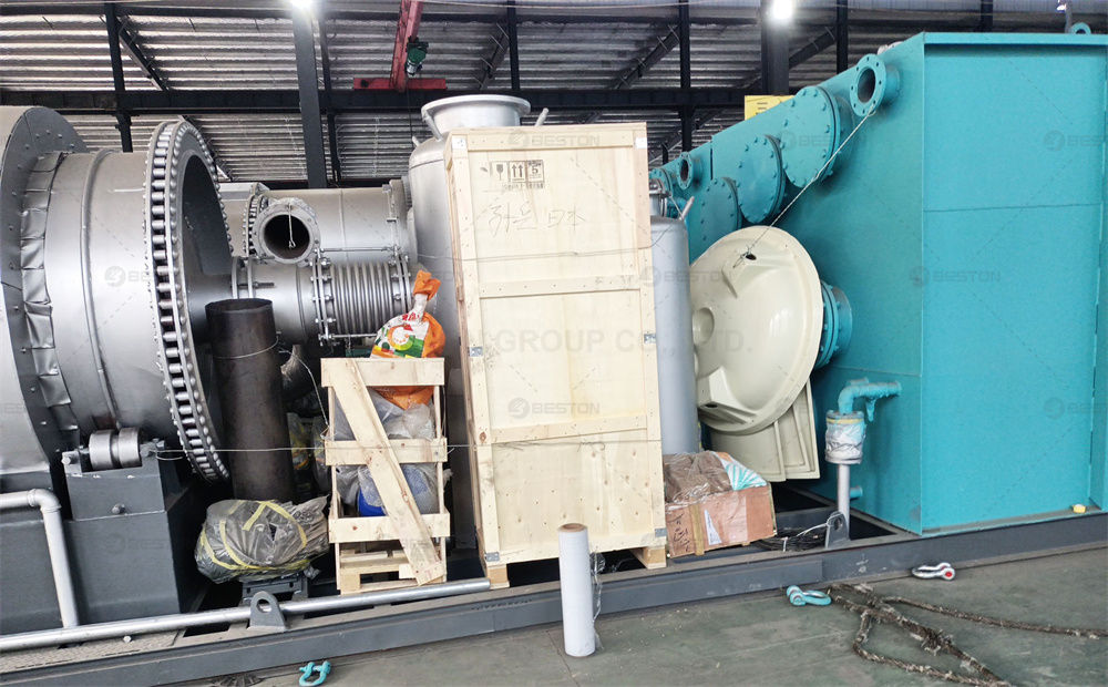 日本BLJ-3廢輪胎煉油設備發貨