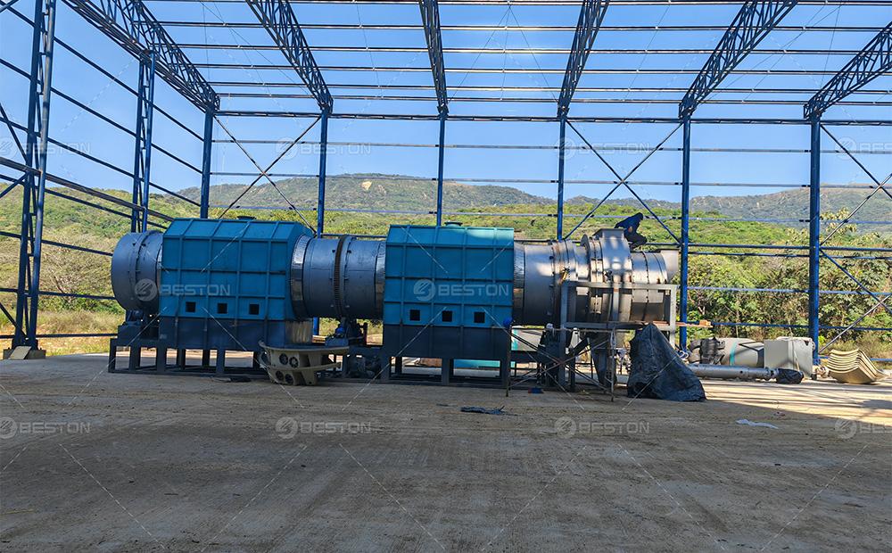 哥倫比亞稻殼炭化設備安裝