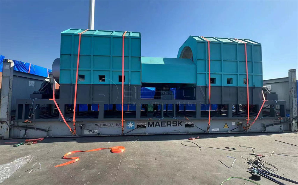 BST-50型号克羅地亞稭稈炭化設備第10張