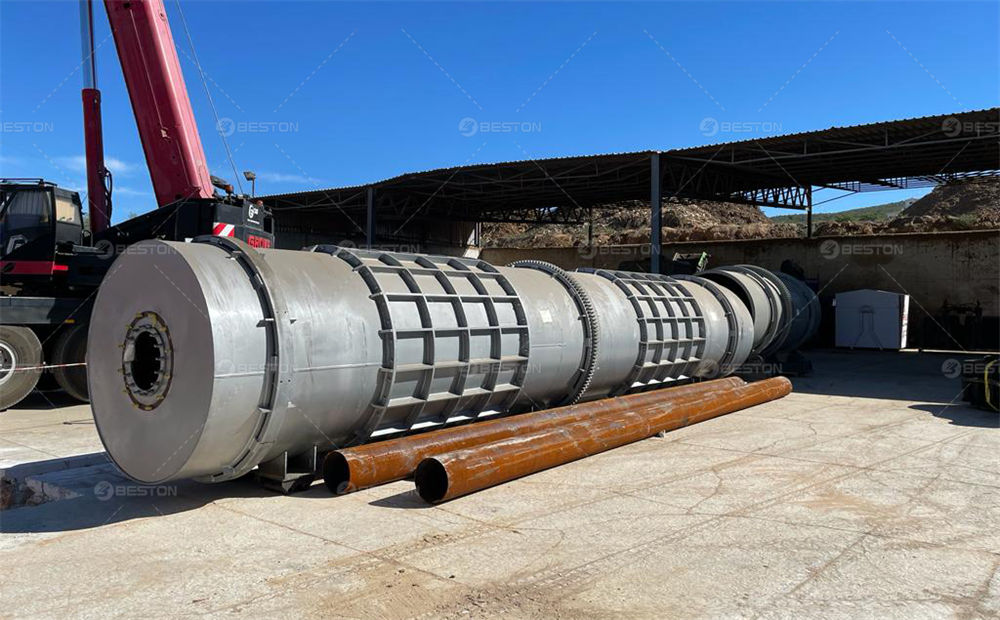 BST-50西班牙橄榄木炭化設備安裝