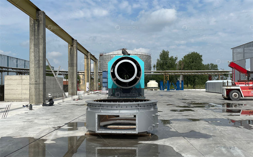 BST-50型号克羅地亞稭稈炭化設備第2張